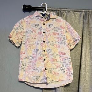 Cat & Jack Dinosaur button down